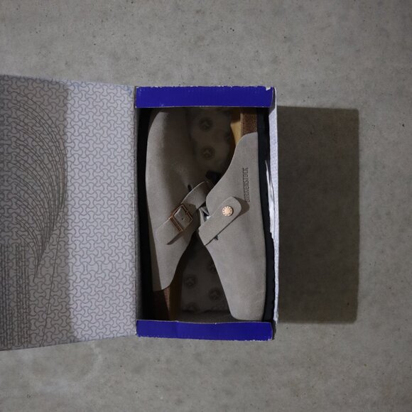 Birkenstocks Boston Soft Footbed Suede Leather - Picture 2 of 5